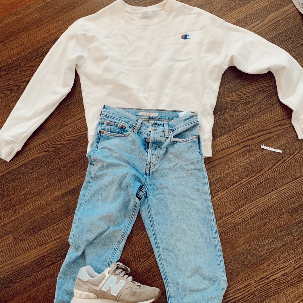 Champion Cream Crew Neck